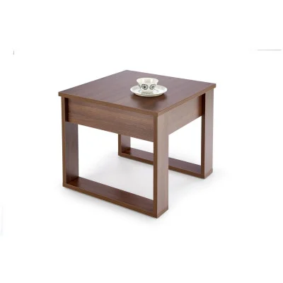 NEA KWADRAT COFFEE TABLE, DARK WALNUT